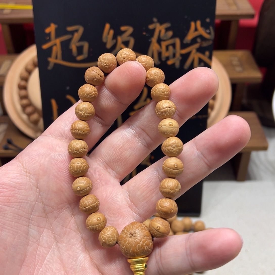 手串凤眼菩提10mm尼泊尔凤眼菩提单圈