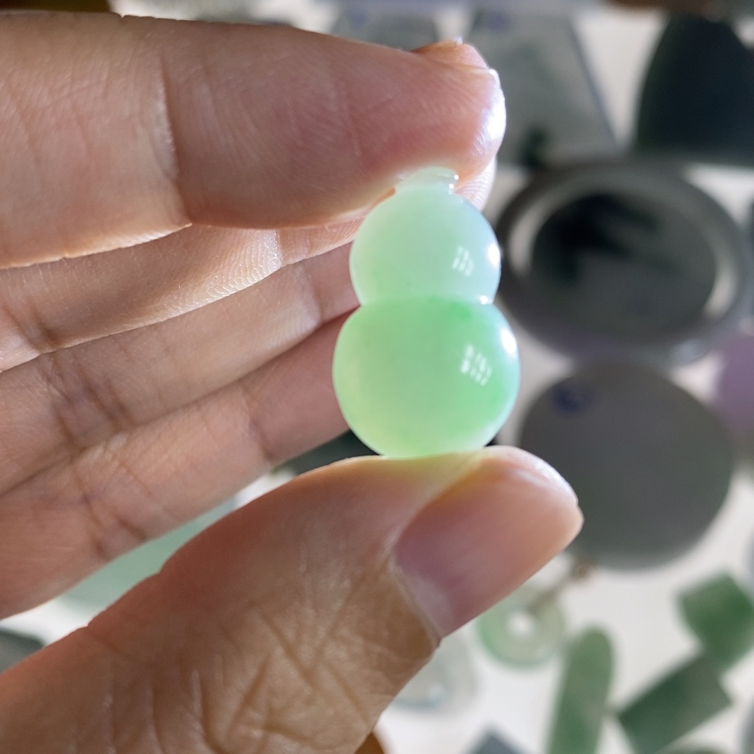 颈饰未镶嵌翡翠葫芦