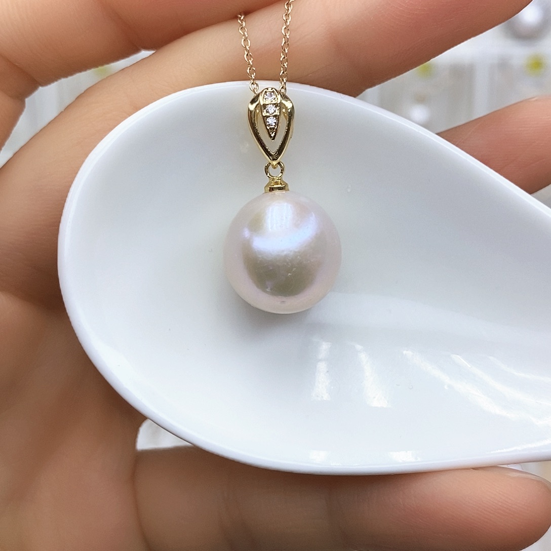 淡水珍珠合金颈饰