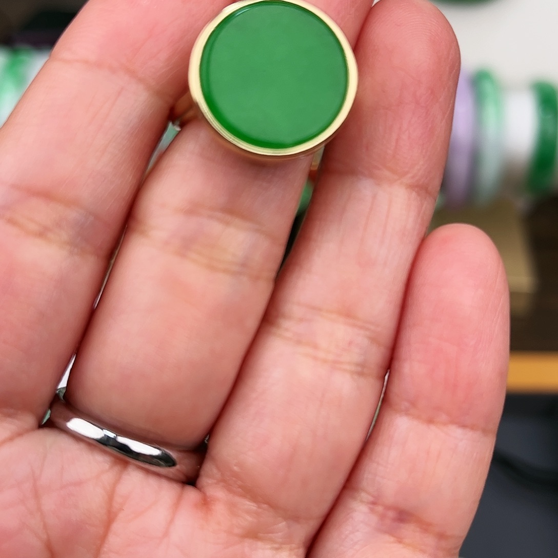 翡翠颈饰未镶嵌我