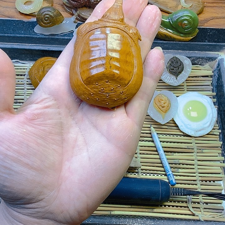 【闪购商品】砖雕匠*天然一体雕刻