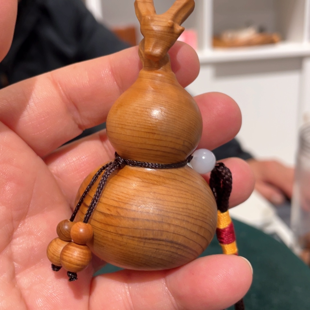 【闪购商品】柏木（崖柏）葫芦手把件