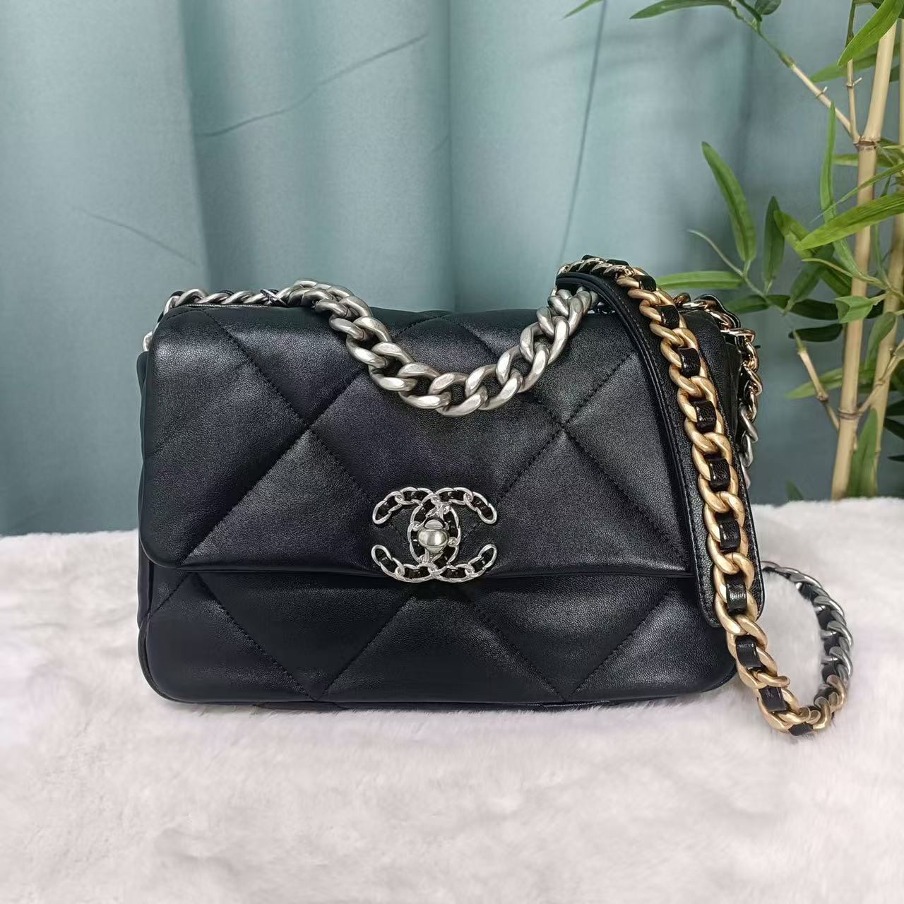 99新 Chanel/香奈儿 久泷奢品汇 19bag小号芯片 11355889