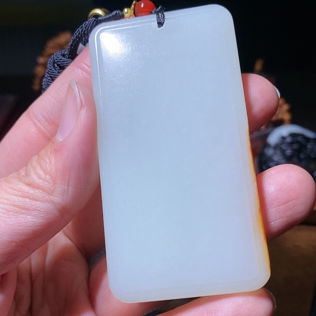 和田玉挂件未镶嵌