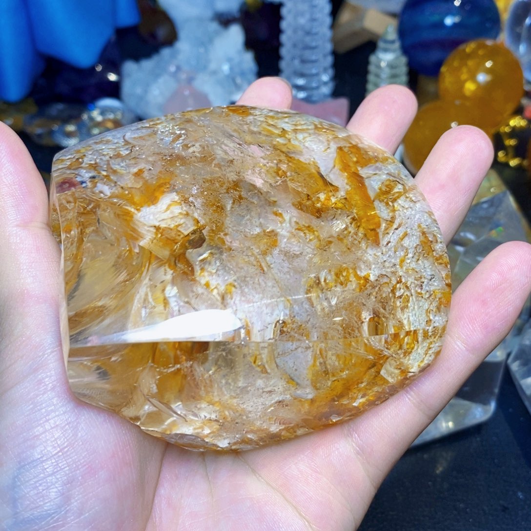 蜕***变未镶嵌珠宝半成品水晶