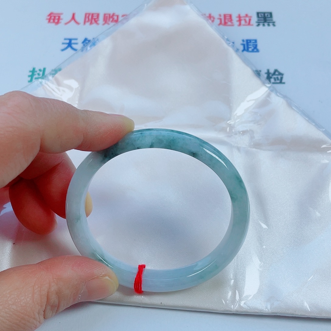 翡翠未镶嵌手镯天然翡翠手镯54