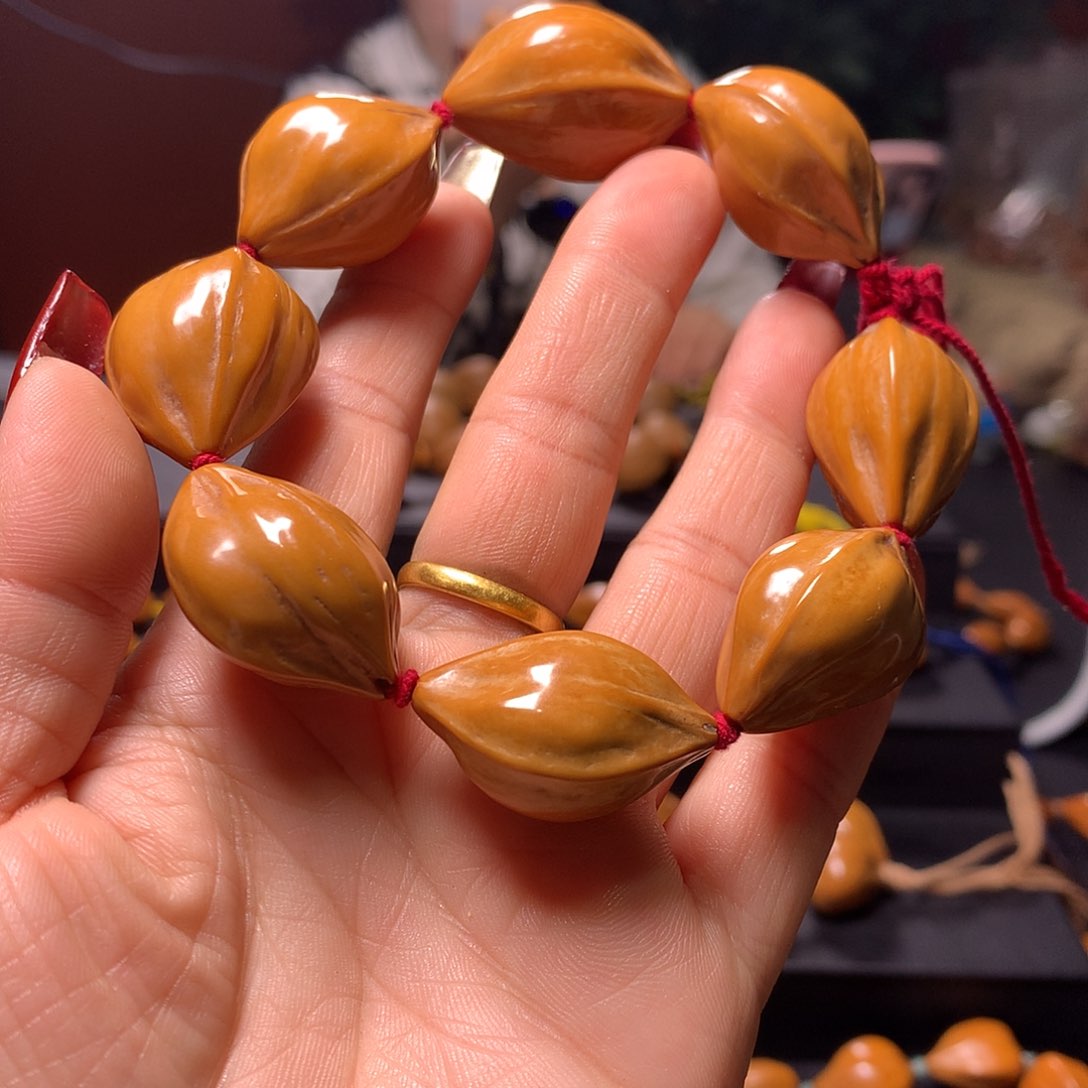 橄榄核手串/手链四花手串