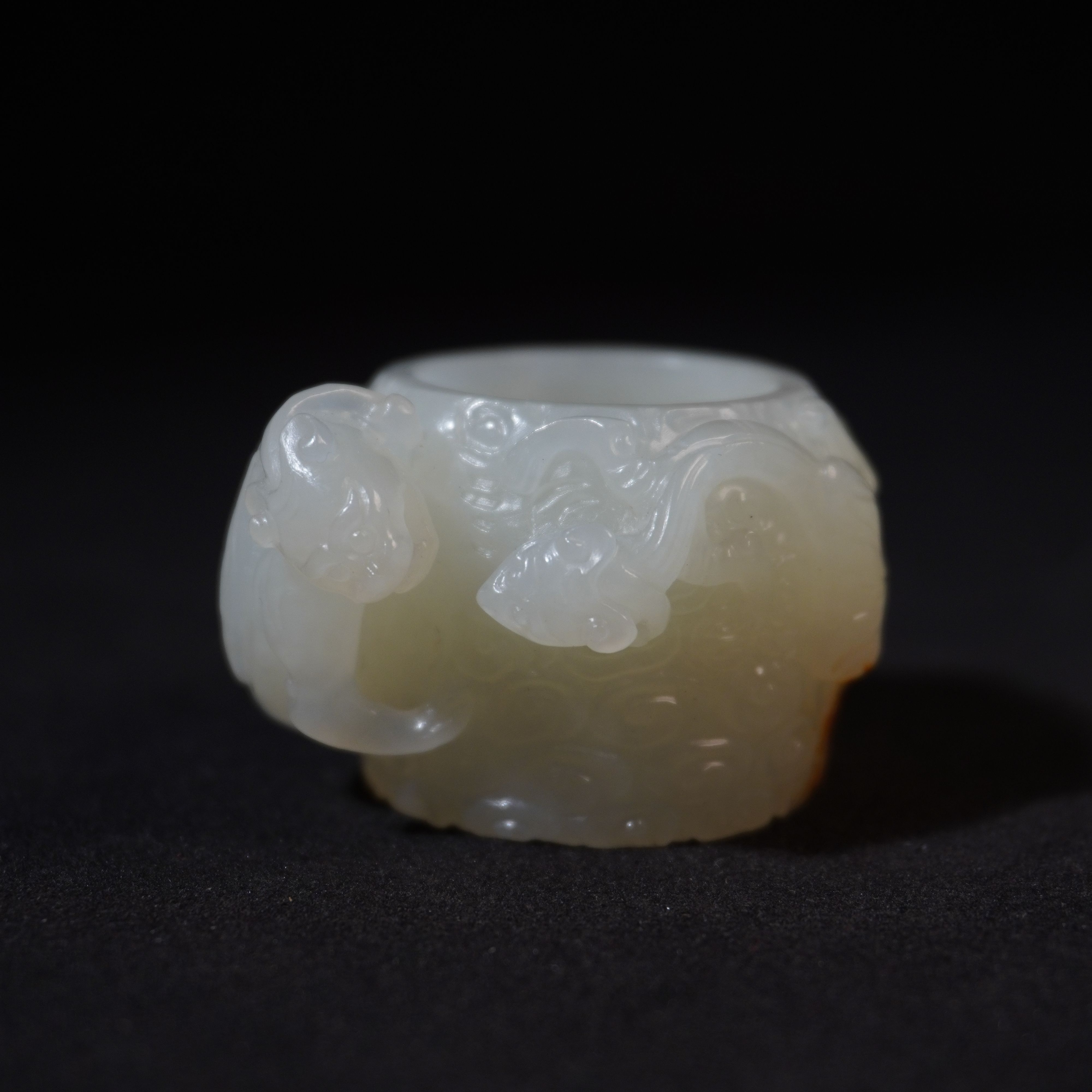 6SG22 清 和田玉扳指