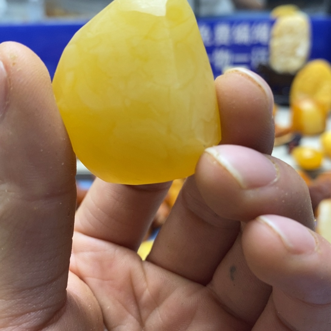 定制琥珀未镶嵌歪*