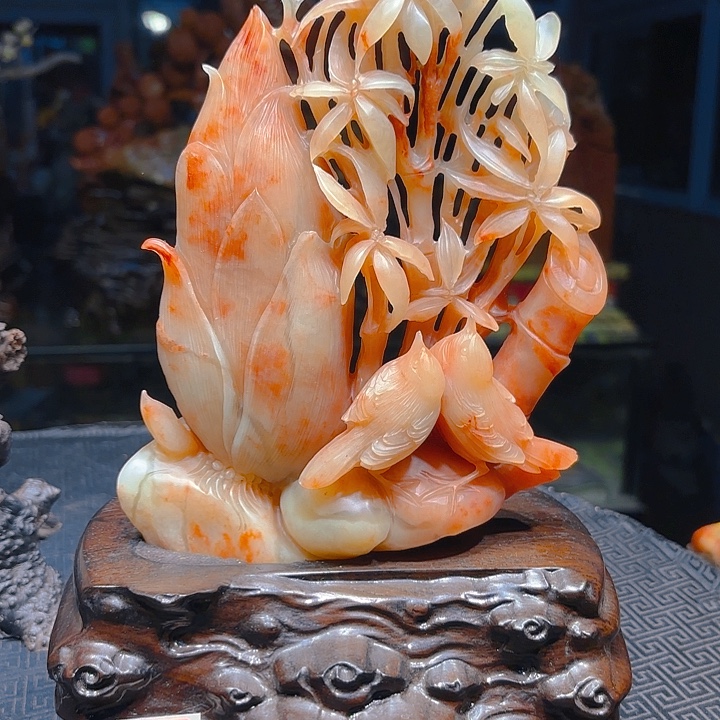 无***李寿山石寿山石雕刻工艺品