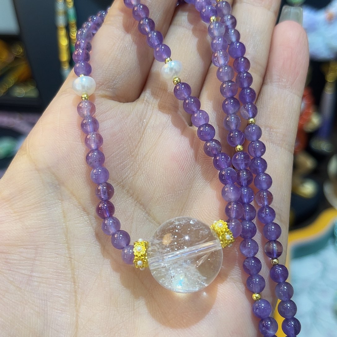 未镶嵌项链水晶福利