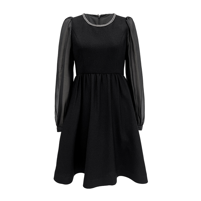 Iammix27套头A字裙M4A9415