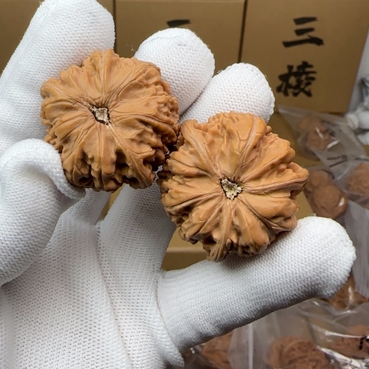 文玩核桃吊坠哈****哈36尺寸御龙三棱