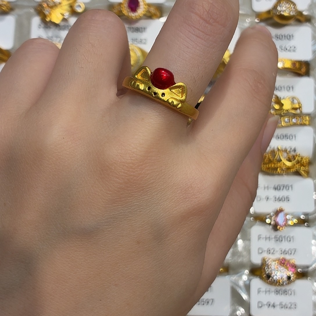 铜合金3595强保色发 1 个壹笔壹戒指