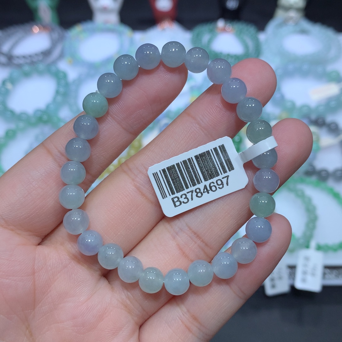 翡翠未镶嵌手串天然