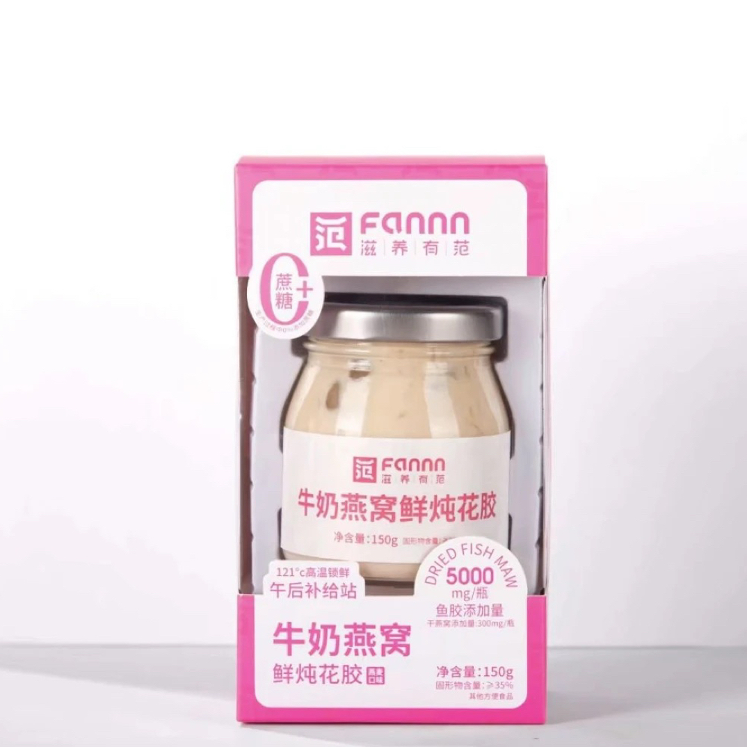 滋养有范牛奶燕窝鲜炖花胶（燕麦味）150g