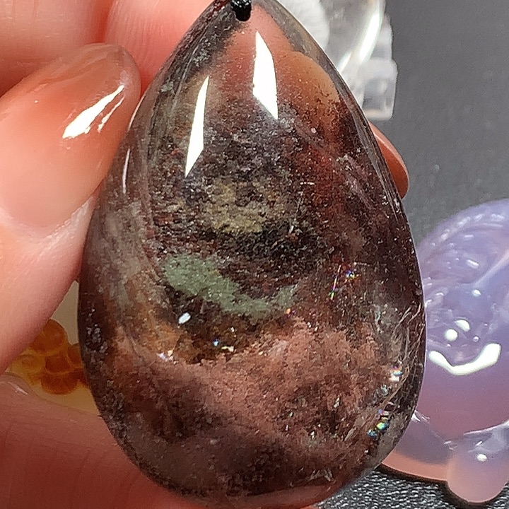 水晶吊坠(不含链)未镶嵌咖****妈