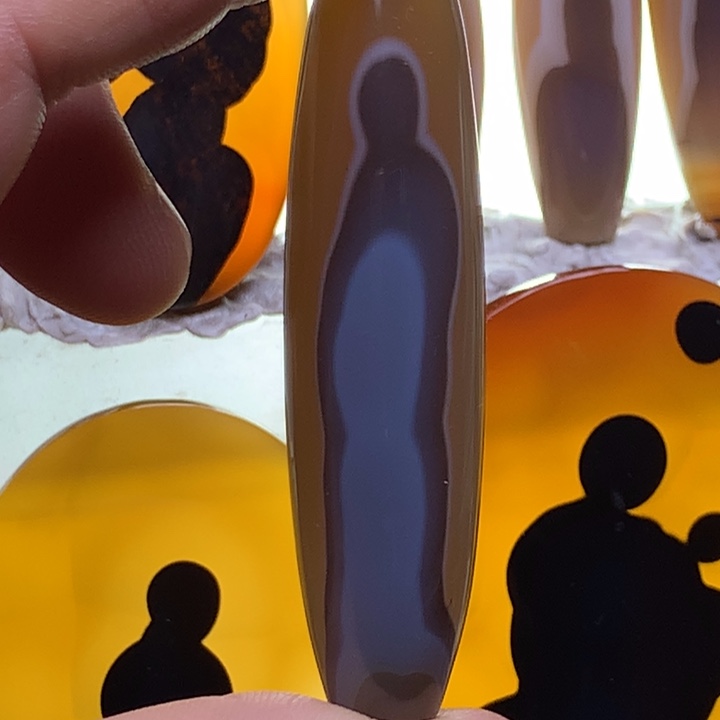 玛瑙/玉髓颈饰未镶嵌187