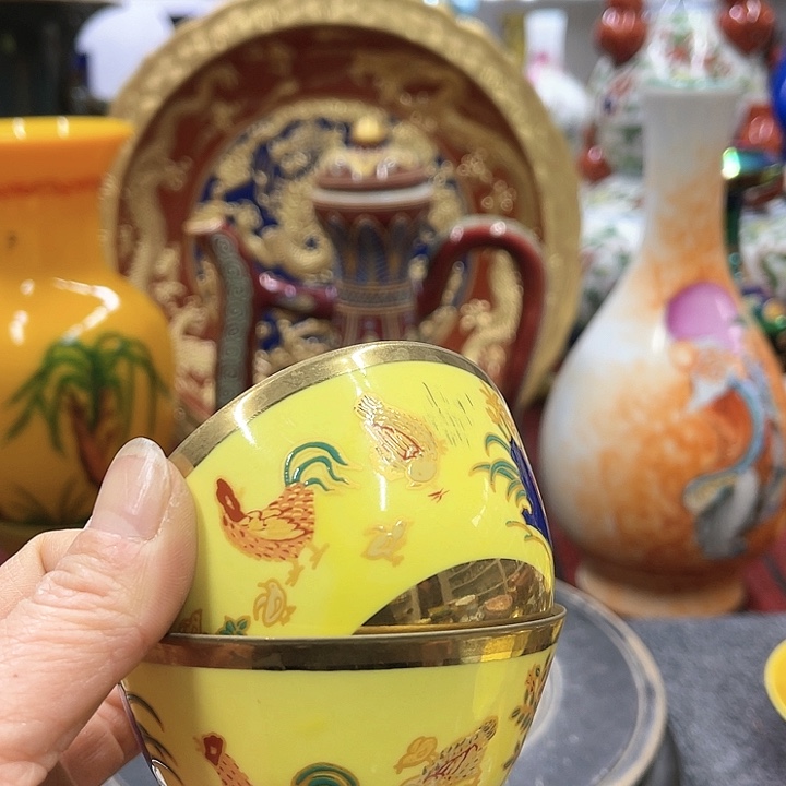 杯瓷器摆件摆件摆件