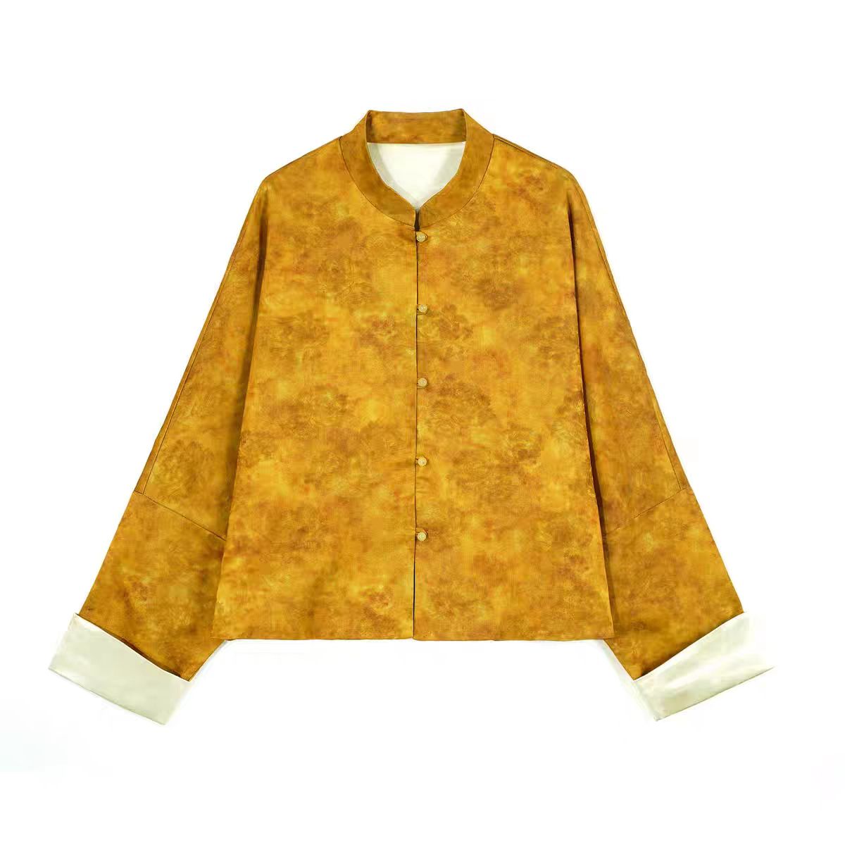 【大喜】新中式新款女装外套贵气盘扣手工上衣