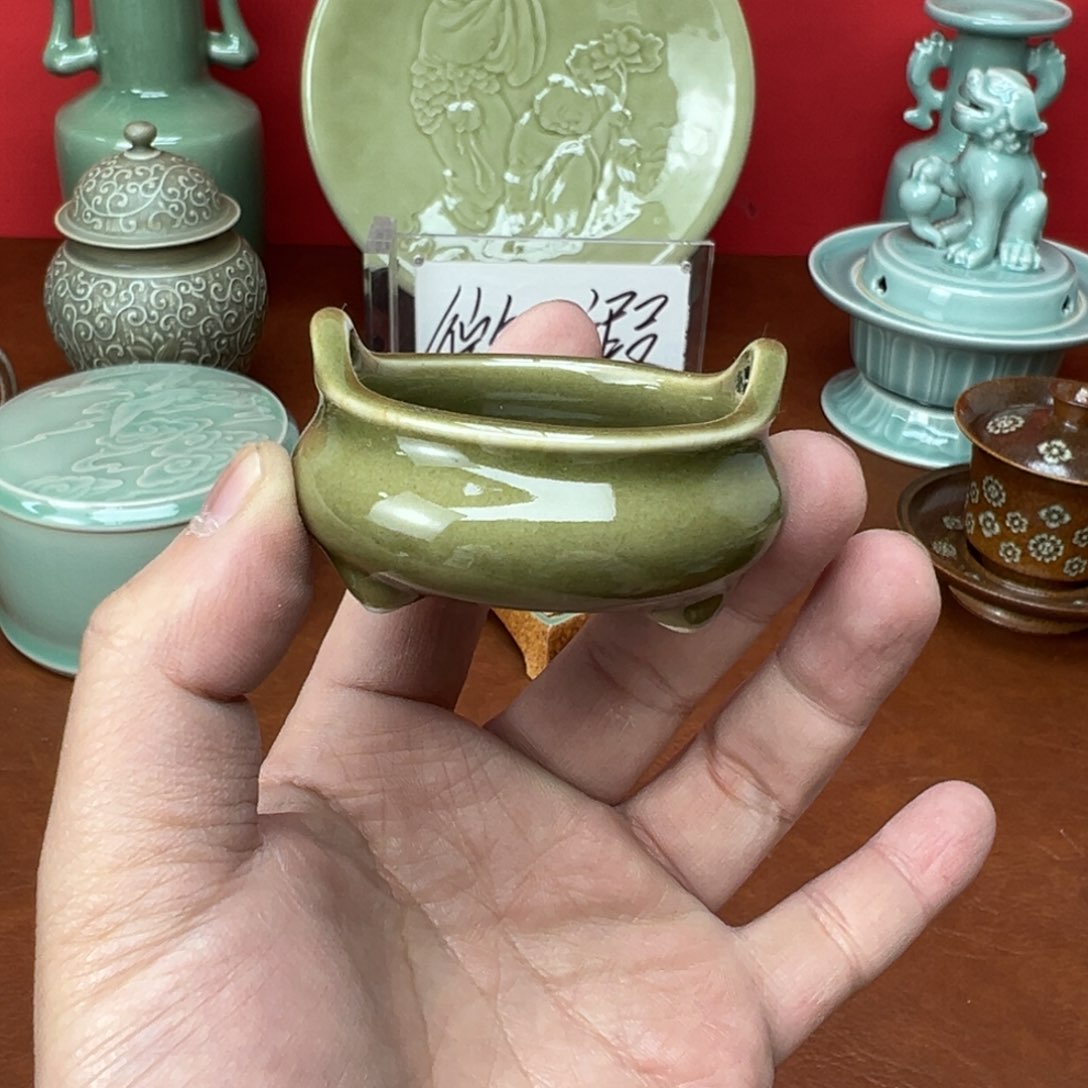 青瓷茶器青茶器器