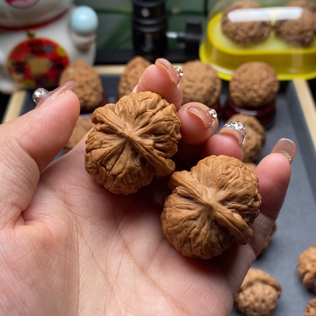 核桃文玩核桃，甲骨文33