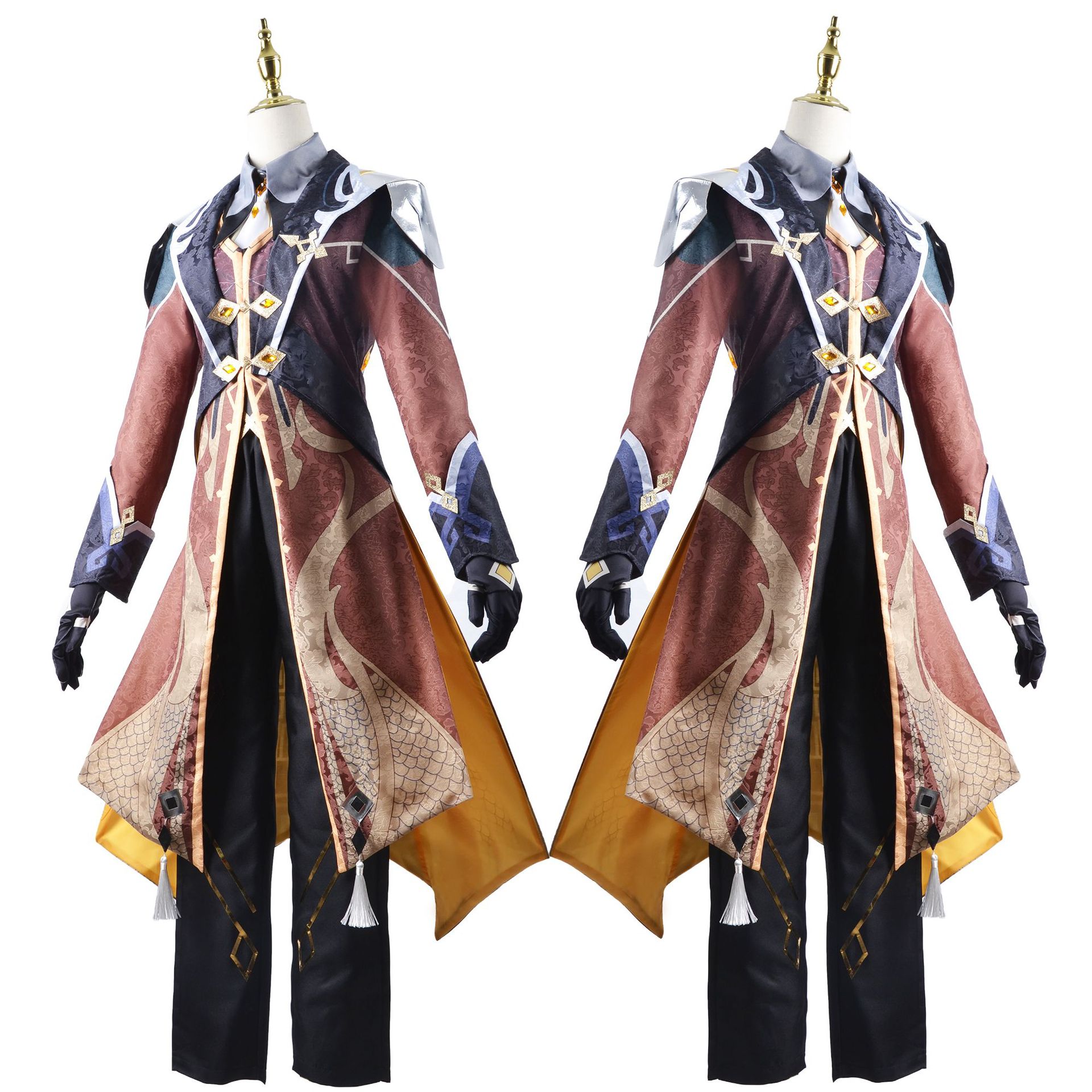 原神cos服全套二次元游戏动漫服万圣节扮演服钟离cosplay衣服套装