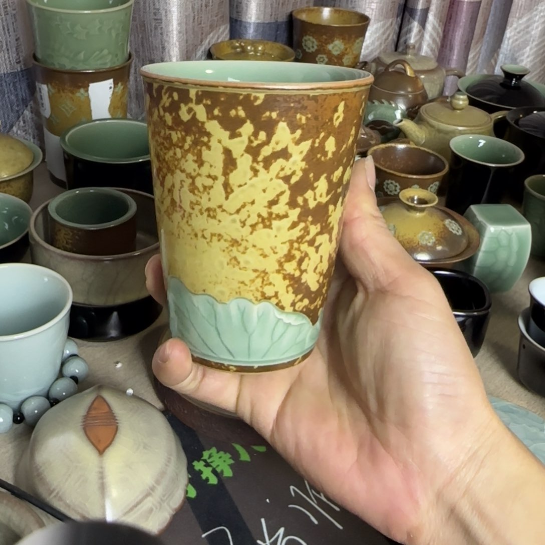 小金茶具青瓷茶器