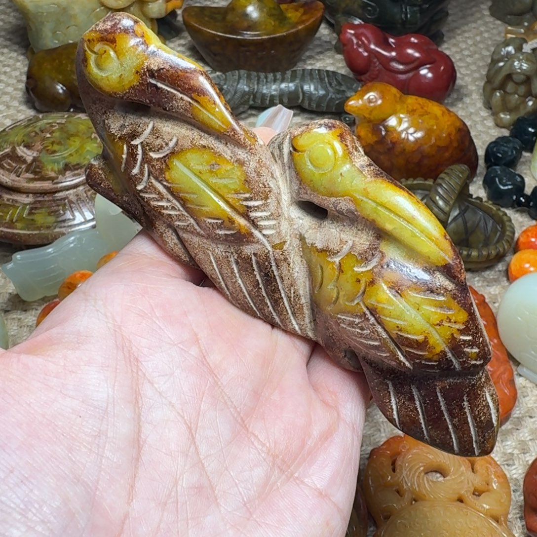 白玉菩提吊坠挂件