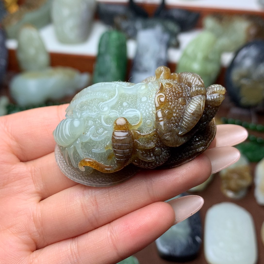 和田玉挂件未镶嵌