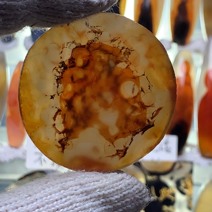 未镶嵌玛瑙/玉髓珠宝半成品224