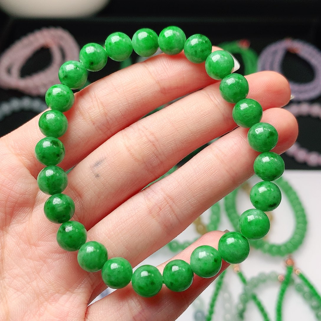 翡翠未镶嵌手链翡翠