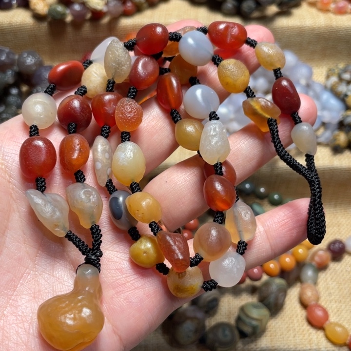 玛瑙/玉髓合金手链