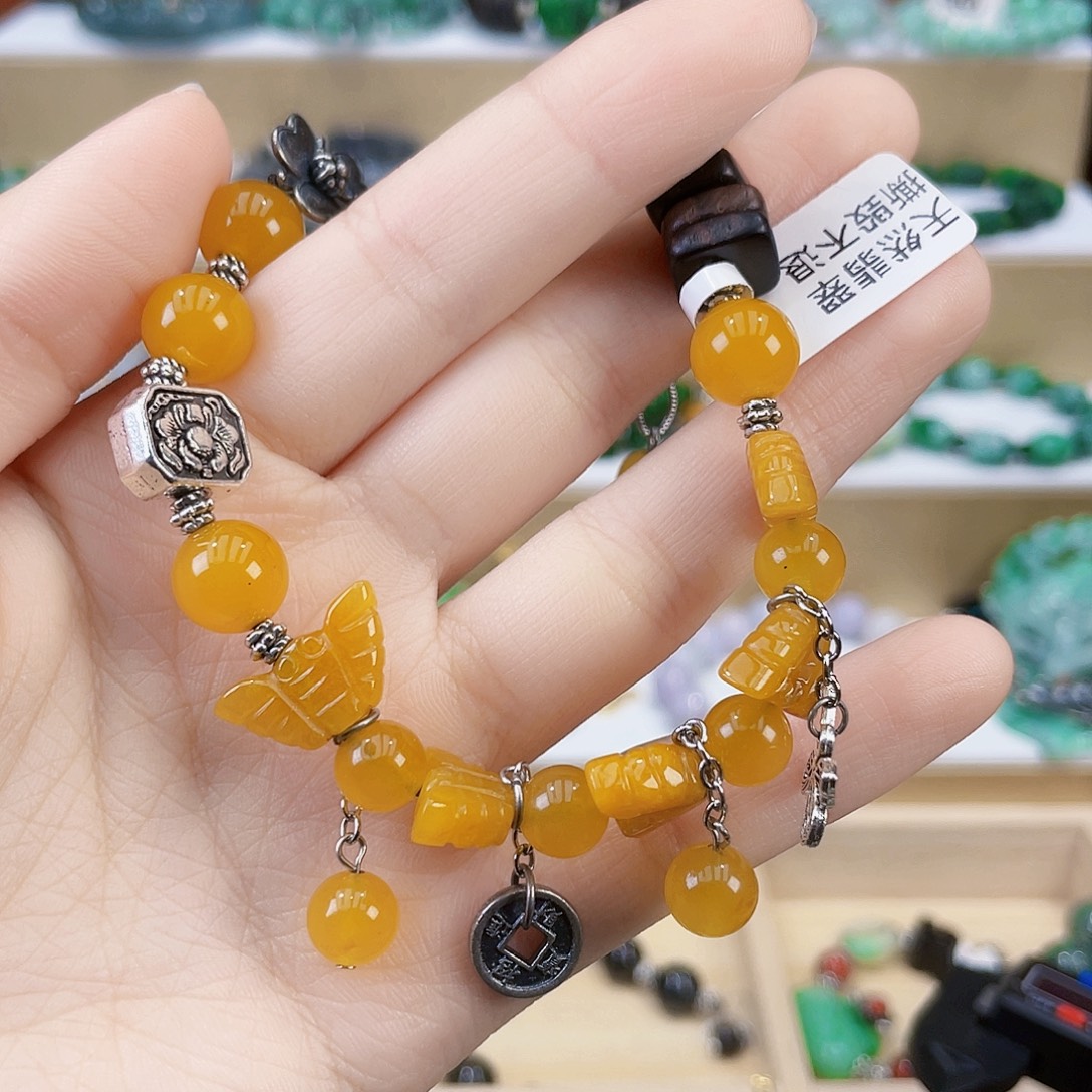 翡翠未镶嵌手链手链