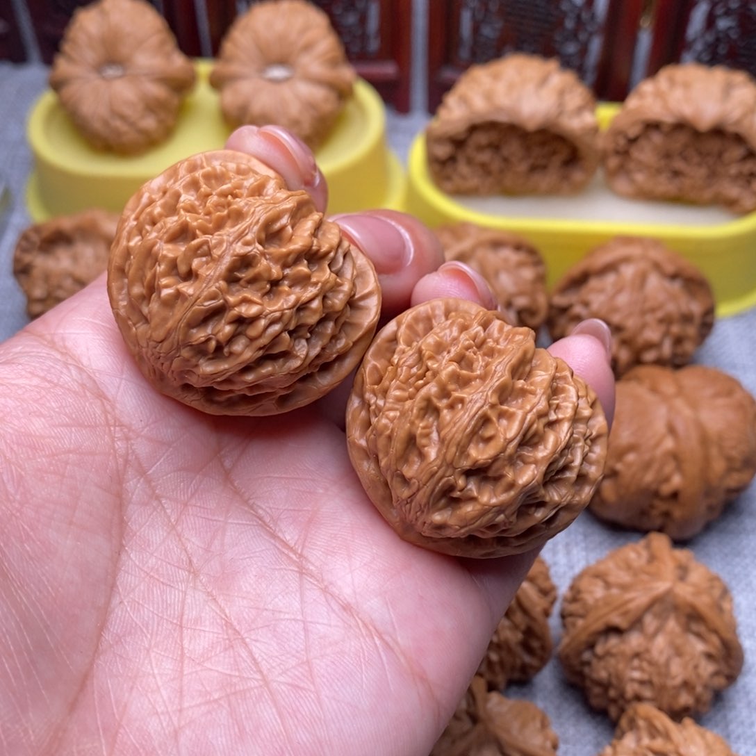 文玩核桃把件宫灯37