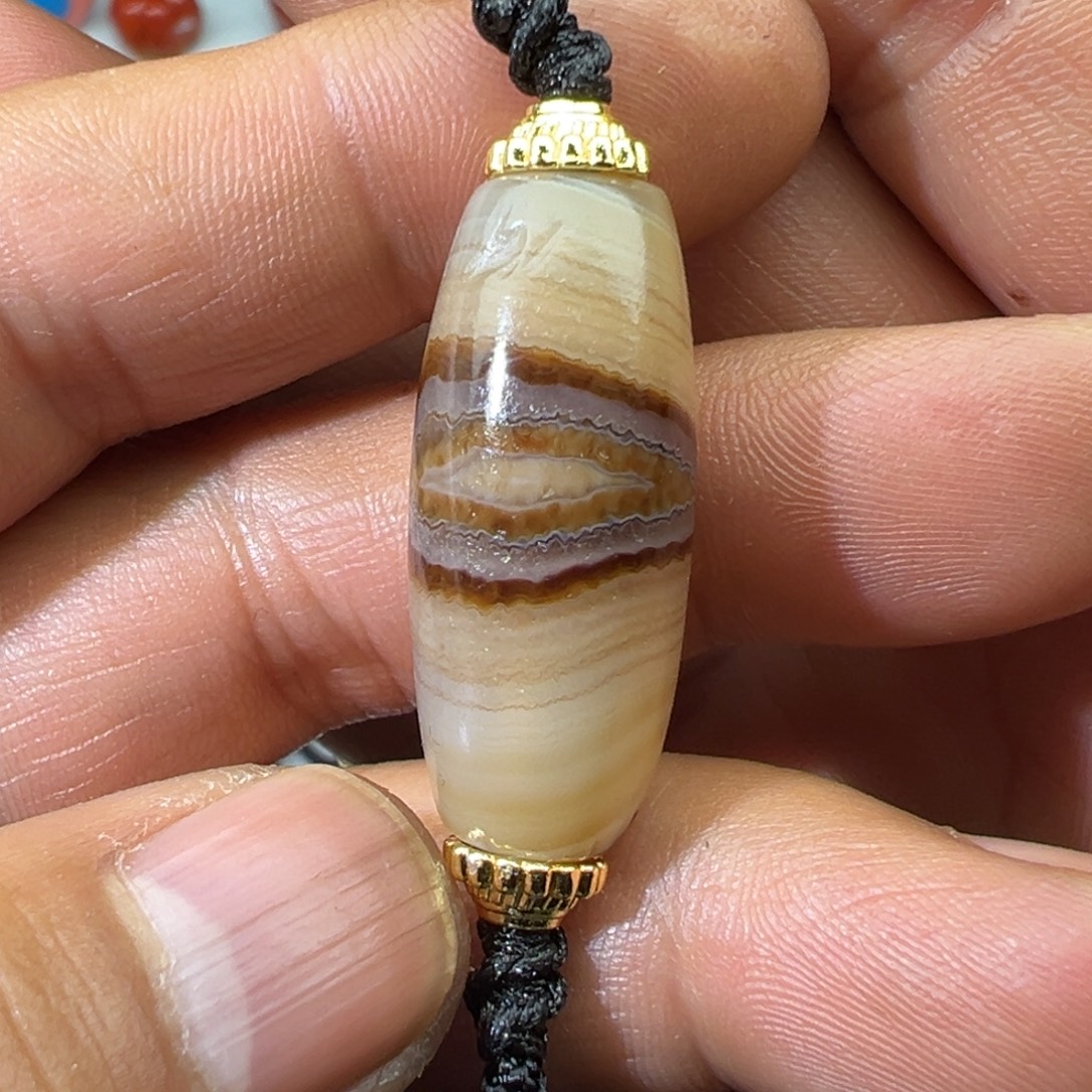 玛瑙/玉髓合金颈饰