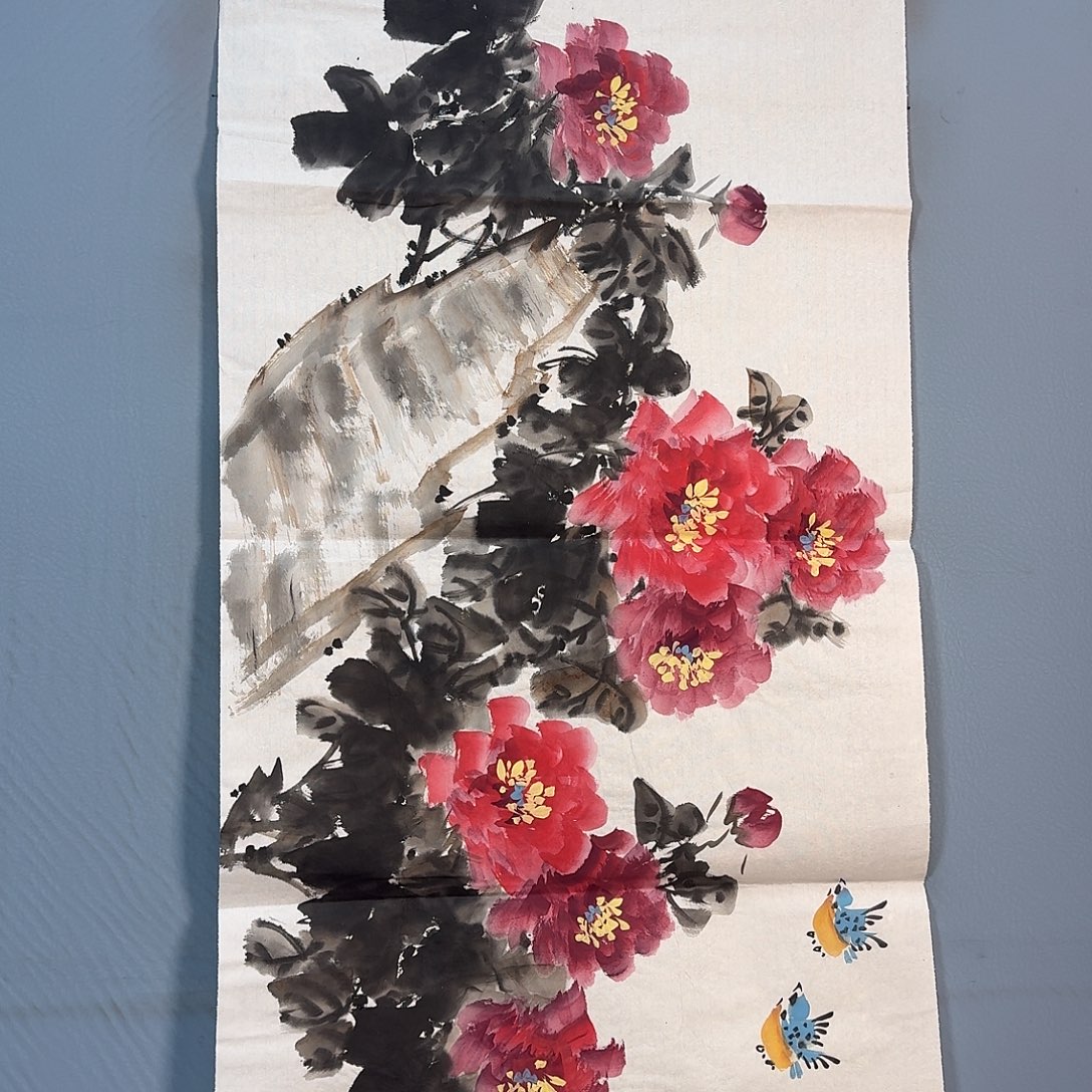 国画1869 牡丹一如您的脸颊