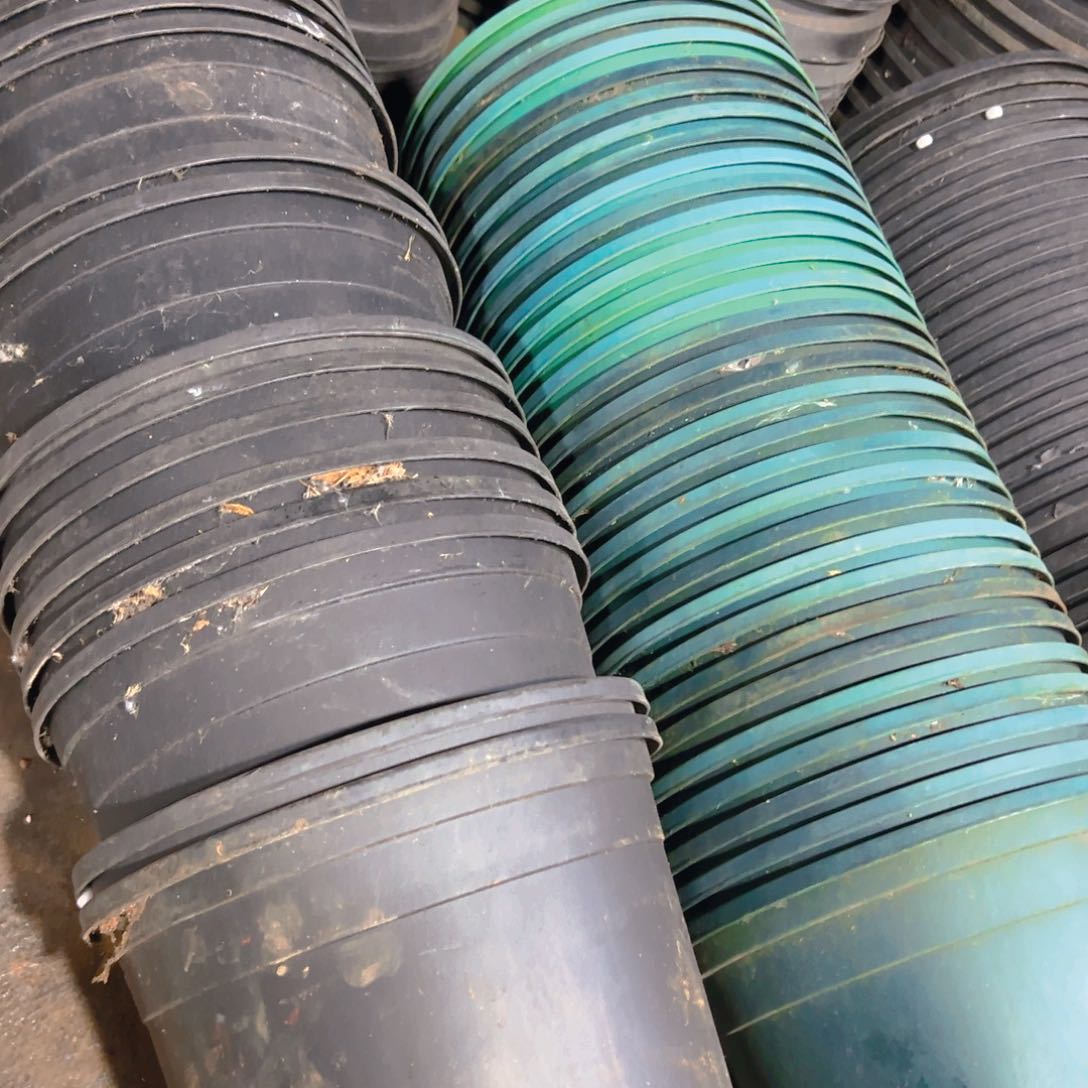 黑绿加伦盆22.5口径21.5高 5个