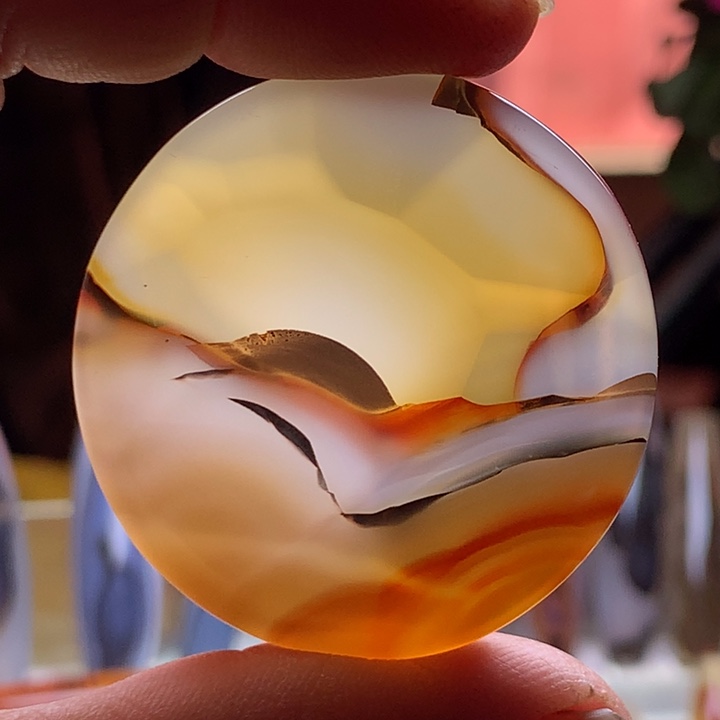 玛瑙/玉髓颈饰未镶嵌117