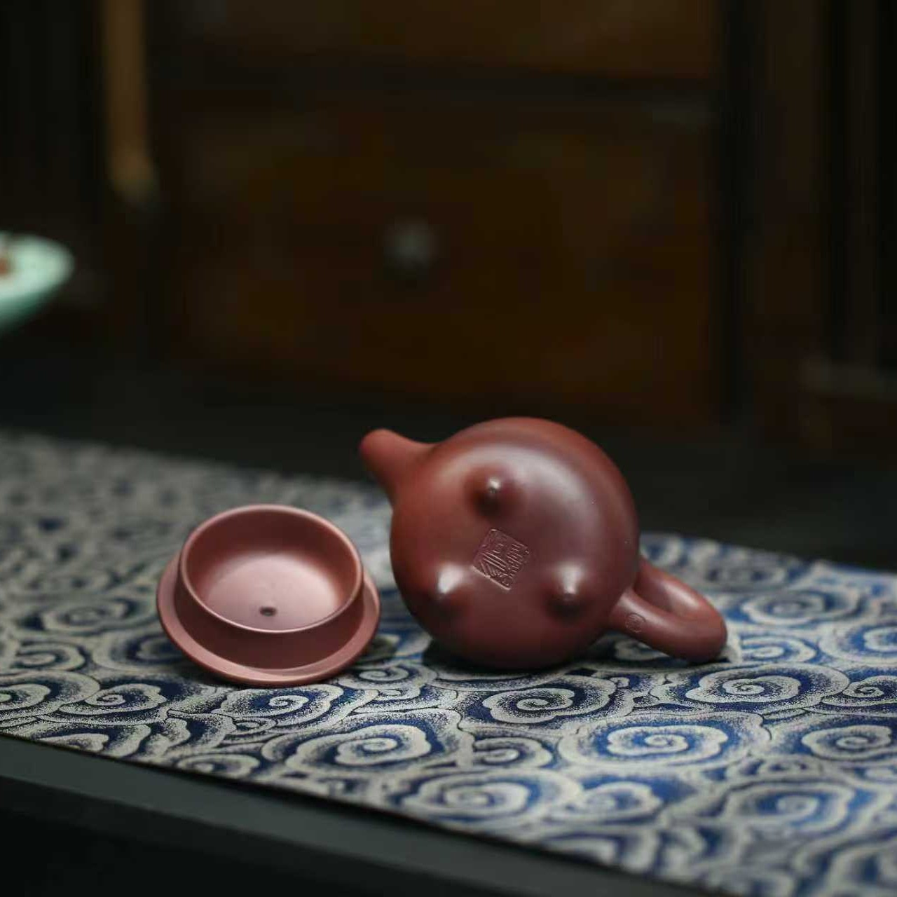 小高瓢，容量150cc，原矿60目龙血砂手工制作。