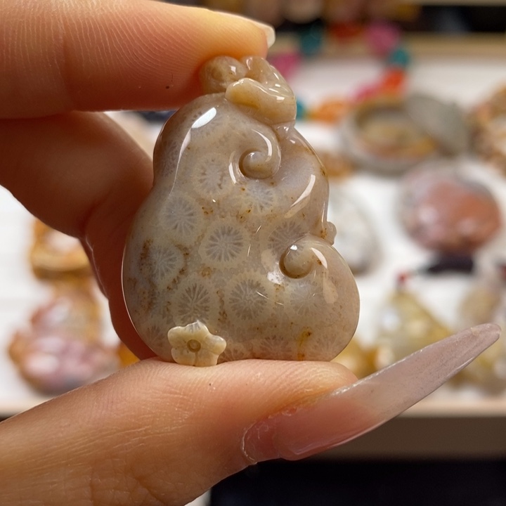 硅化玉颈饰未镶嵌26号链接