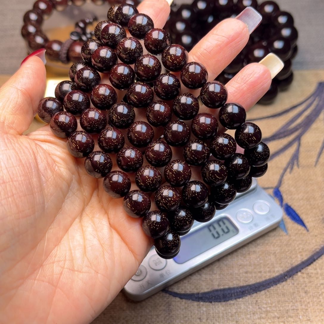 檀香紫檀（小叶紫檀）1.0 108满天星