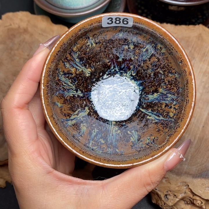 茶盏建窑建盏主人杯386