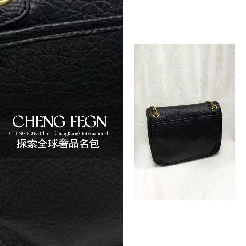 F089乘风· 探索全球奢品名包 【泡泡流浪包·黑色】