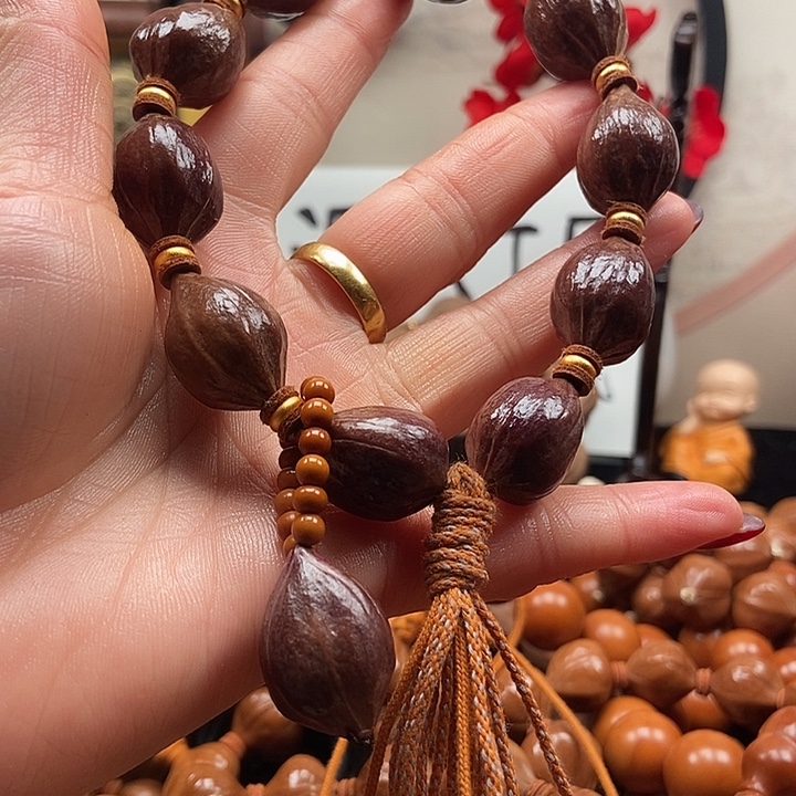 手串/手链橄榄核紫气东来17