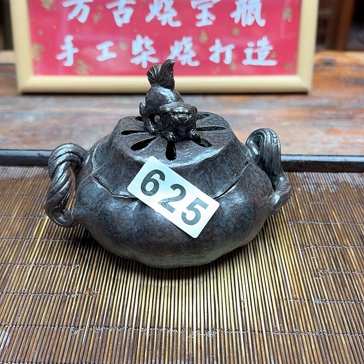 纯手工制作粗陶茶具