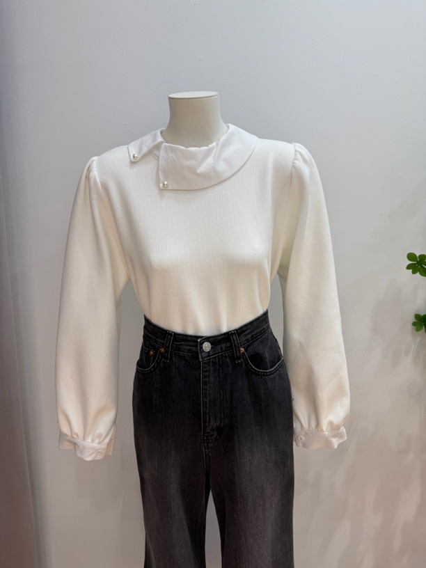 no退换-气质小衫质量超好重工拼接设计感