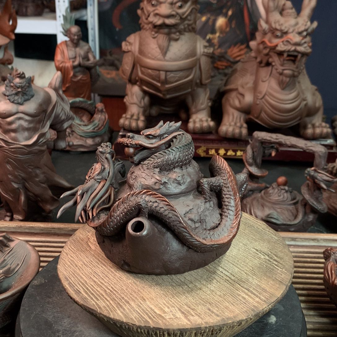 【闪购商品】紫砂全手工制作工艺制作工艺超*儿