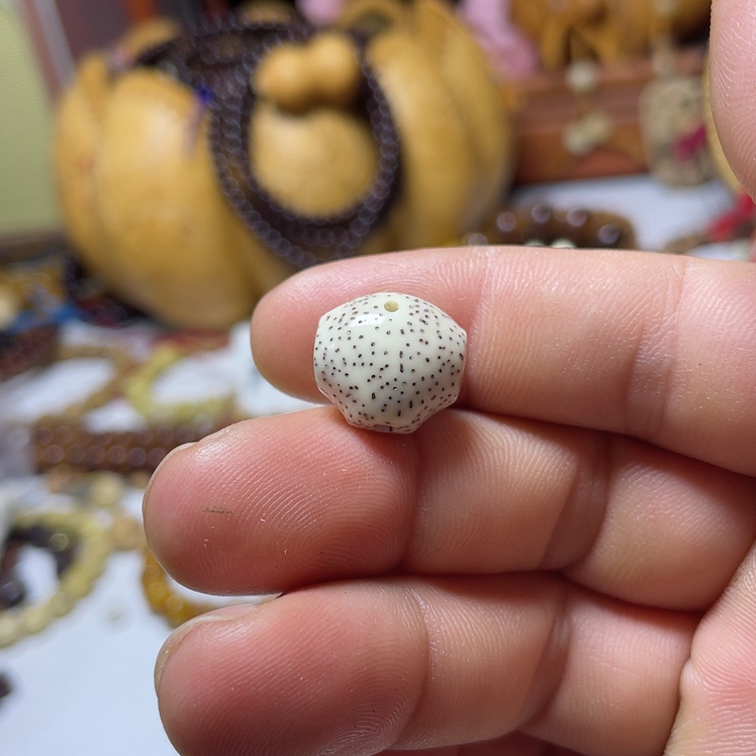 手串星月菩提雕刻三通手工雕刻