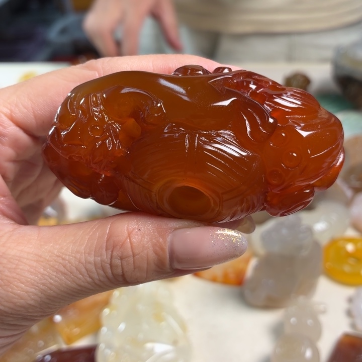 玛瑙/玉髓未镶嵌吊坠(不含链)